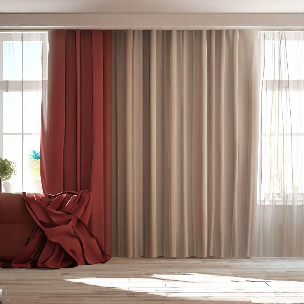 plain curtains online