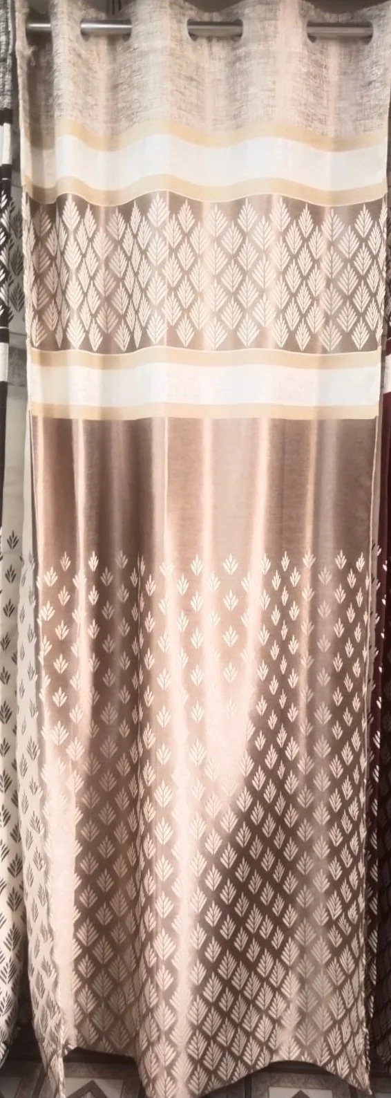 Jute curtains